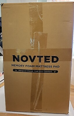 #ad Queen Size Memory Foam Mattress Topper $59.99