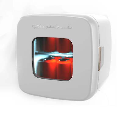 #ad Retro 12 Can Mini Personal Fridge Cooler EFMIS351 White $36.96