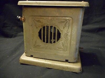 #ad Antique c1900 Early Electric Flopper Toaster Landers Frary Clark Universal $34.00