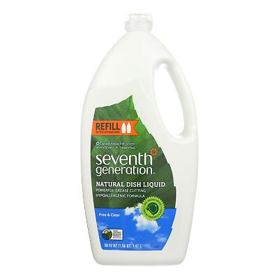 #ad Seventh Generation Dish Liquid Free amp; Clear Case Of 3 50 Fluid Ounces $65.99