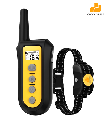 #ad 650 YD Remote Dog Training Shock Collar Auto Anti Bark Collar for All Dog Size $59.95