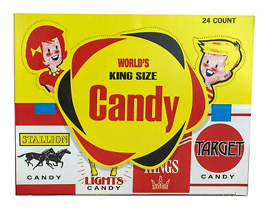 #ad World Confections Candy Cigarettes Pack of 24 $16.99