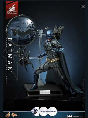 #ad Hot Toys Dark Knight Trilogy Batman WB100 MMS697 New amp; Sealed Mint US Seller $308.88
