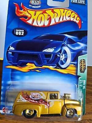 #ad Hot Wheels 2003 Treasure Hunt Series #2 12 #x27;56 1956 Ford Panel with Real Riders $14.50