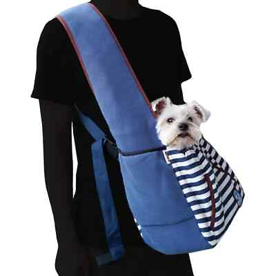 #ad Pet Amos Pet Front Sling Carrier Color: Navy $30.00