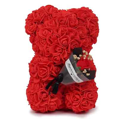 #ad Wedding Rose Teddy Bear Gifts Box for Birthday Gift Valentines Women Girlfriend $16.99
