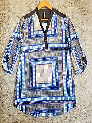 #ad Long Sleeve Tunic Dress size Medium $9.99