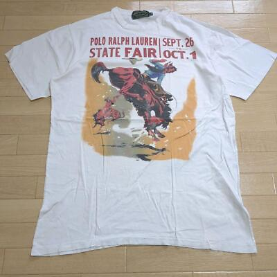 #ad RRL Vintage Polo Country Riding Print T Shirt Rrlralph Lauren $293.95