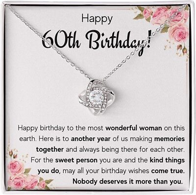 #ad 60th Birthday Gifts For Women Gifts Ideas For 60 Year Old Woman Happy 60 Gifts $34.18