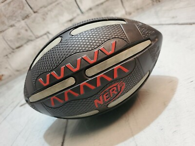 #ad Nerf Football Black Grey amp; red $12.00
