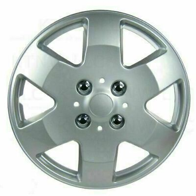 #ad KT Four ABS Plastic Silver Colored Hubcaps 14 Inch Diameter $97.99