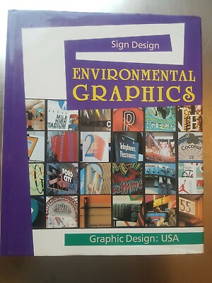 #ad Sign Design : Environmental Graphics by Graphic Design: USA Magazine Staff $15.80