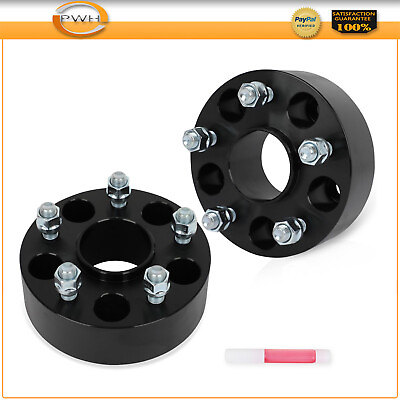 #ad 2Pcs 2quot; Thick 5x120 Wheel Spacers 14x1.5 Studs for 2014 2020 Chevrolet Impala $56.81