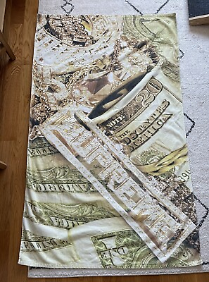 #ad Supreme Bling Large Beach Towel Green 100 % Authentic $250.00