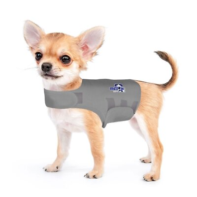 #ad Mellow Shirt Dog Anxiety Calming Wrap XX Small Aluminum $43.68