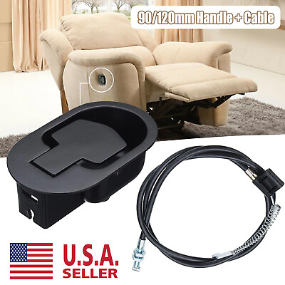 #ad Sofa Recliner Release Pull Handle Replacement Universal Chair Couch Cable Lever $7.19