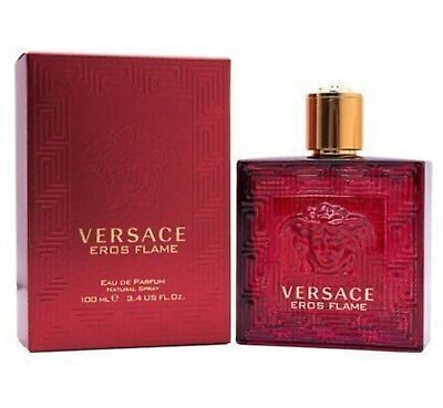 #ad USA Versace Eros Flame by Versace 3.4 oz EDP Cologne for Men In Box New Gift $35.99