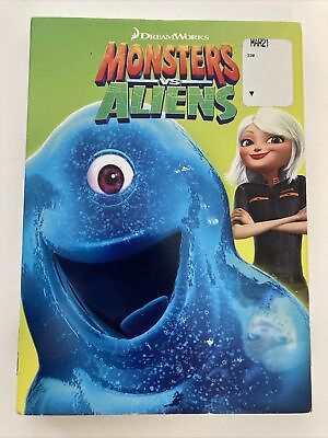 #ad BRAND NEW Monsters vs. Aliens DVD 2009 W Slipcover Movie Children Kids $4.99