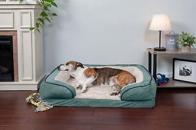 #ad Sofa Dog Bed Velvet Waves Perfect Comfort $45.99