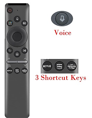 #ad Voice Bluetooth Remote for Samsung TV TU8000 TU8300 RU9000 Q60T Q70T Q80T Series $14.78