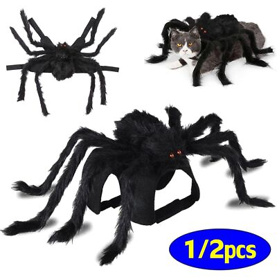 #ad Halloween Spider Pet Costume Cosplay Clothes for Cat Dog Puppy Party Cosplay New $12.08