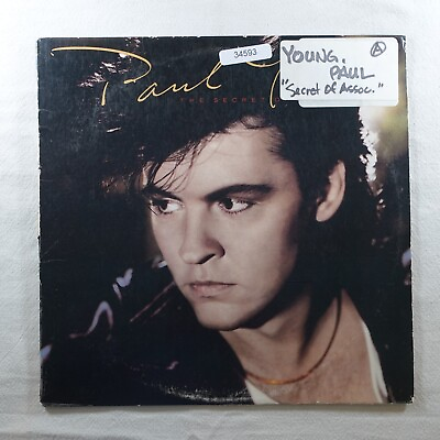 #ad Paul Young The Secret Of Association LP Vinyl Record Album $14.77
