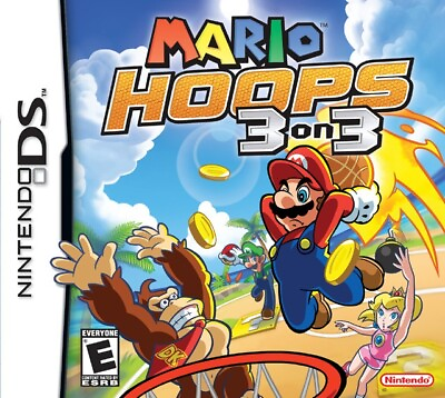 #ad Mario Hoops 3 On 3 Nintendo DS Game Game Only $20.38