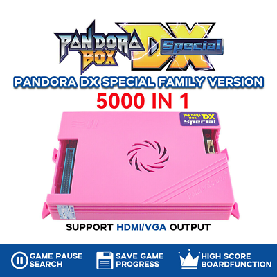 #ad Pandora’s Box DX SPECIAL Family Mainboard 5000 Games 3P 4P HDMI 3D VGA $61.00