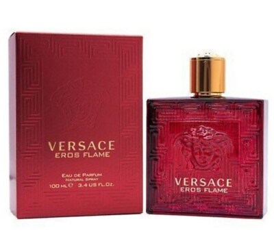 #ad New Versace Eros Flame by Versace 3.4 oz EDP Cologne for Men In Box $41.99