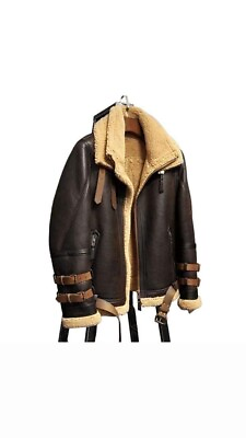 #ad shearling coat $400.00