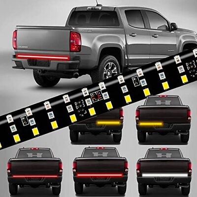 #ad 60quot; Tailgate Light Bar Triple Row 432 LED Strip Lights for Cars 5 60#x27;#x27; $48.11