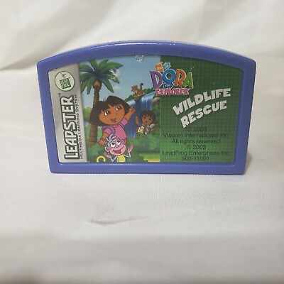#ad Leapster Dora The Explorer Wildlife Rescue Game Cartridge Only $7.50