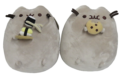 #ad GUND Pusheen Plush Snackables Sushi amp; Cookie Stuffed Animal Cat 9.5quot; $24.95