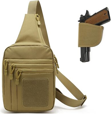 #ad Shoulder Holster Bag for Concealed Carry of Handguns Gun Bag Chest Pack amp; Sling $26.99
