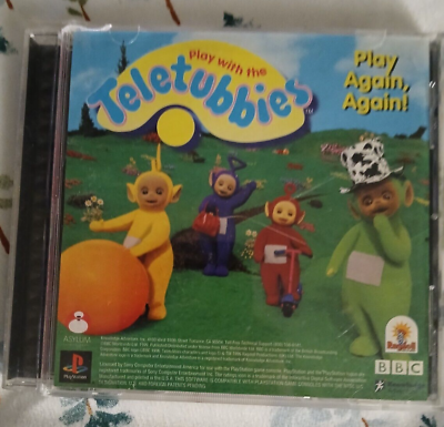#ad Play With The Teletubbies Playstation 1 PS1 CIB $10.00