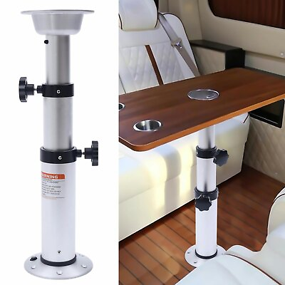 #ad RV Boat Yacht Adjustable Pedestal Table Boat Pedestal Stand Table Legs USA $112.24