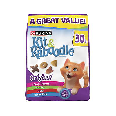 #ad Purina Kit and Kaboodle Original Dry Cat Food for Adult Cats Immune Health $22.83