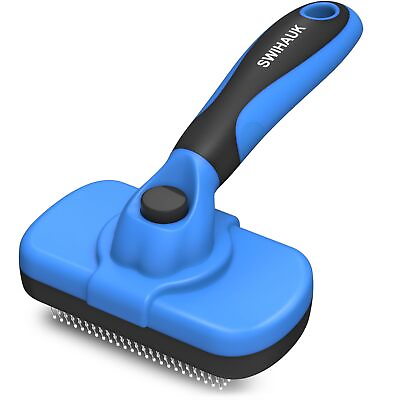 #ad Self Cleaning Slicker Brush for Dogs amp; Cats Skin Friendly Grooming Cat Brush... $19.34