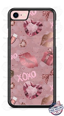 #ad Diamond Heart Girly Ribbon Customize Phone Case Cover Fits iPhone Samsung etc $22.95