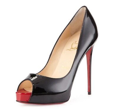 #ad Christian LouboutinNew Very Prive Patent Red Sole Pump $800.00