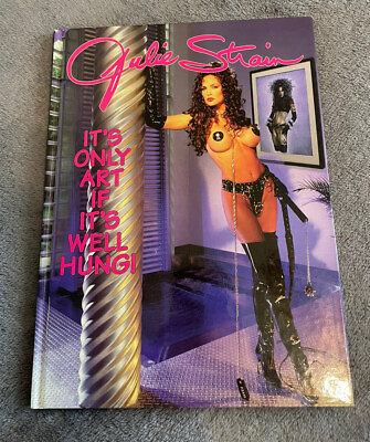 #ad Vintage Heavy Metal Julie Strain Signed Autographed Adult Photography Book $169.00