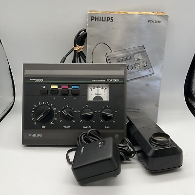 #ad Philips System 2000 PCA 2060 Darkroom Colour Color Analyser Read $88.99