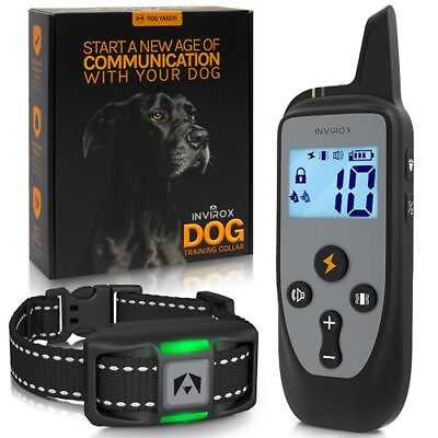 #ad #ad Dog Shock Collar 2024 Edition 123 Levels Dog Training Collar with Remote 11... $72.19