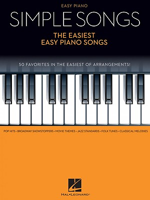 #ad Simple Songs The Easiest Easy Piano Songs Sheet Music Songbook NEW 000142041 $17.95