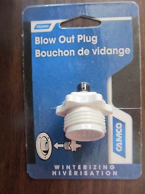 #ad Camco Blow Out Plastic Plug RV MFG # 36103 NEW $4.29