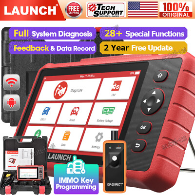 #ad LAUNCH X431 CRP909X Pro Full System Diagnostic Tool OBD2 Scanner Key Coding TPMS $309.00