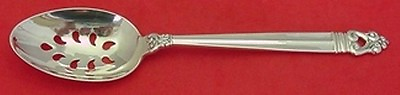 #ad Royal Danish by International Sterling Silver Serving Spoon Pcd 9 Hole Custom $98.10
