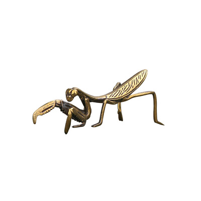 #ad Tea Ceremony Tea Pets Copper Insects Copper Praying Mantis Small Ornaments $11.69
