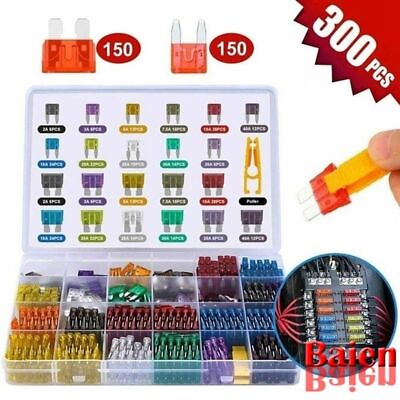 #ad Car Fuse Blade Fuse Kit Fuses Automatic Truck Blade Lights Auto Accessories $12.89