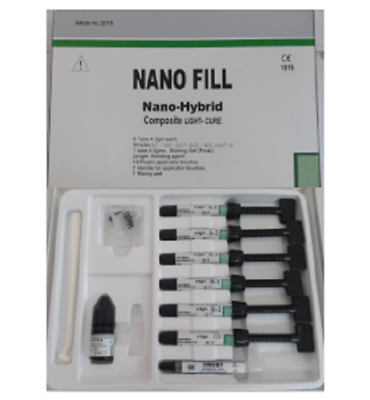 #ad Ammdent Nano Fill Nano Hybrid Light Cure Composite Kit Resin Microparticles. $74.99